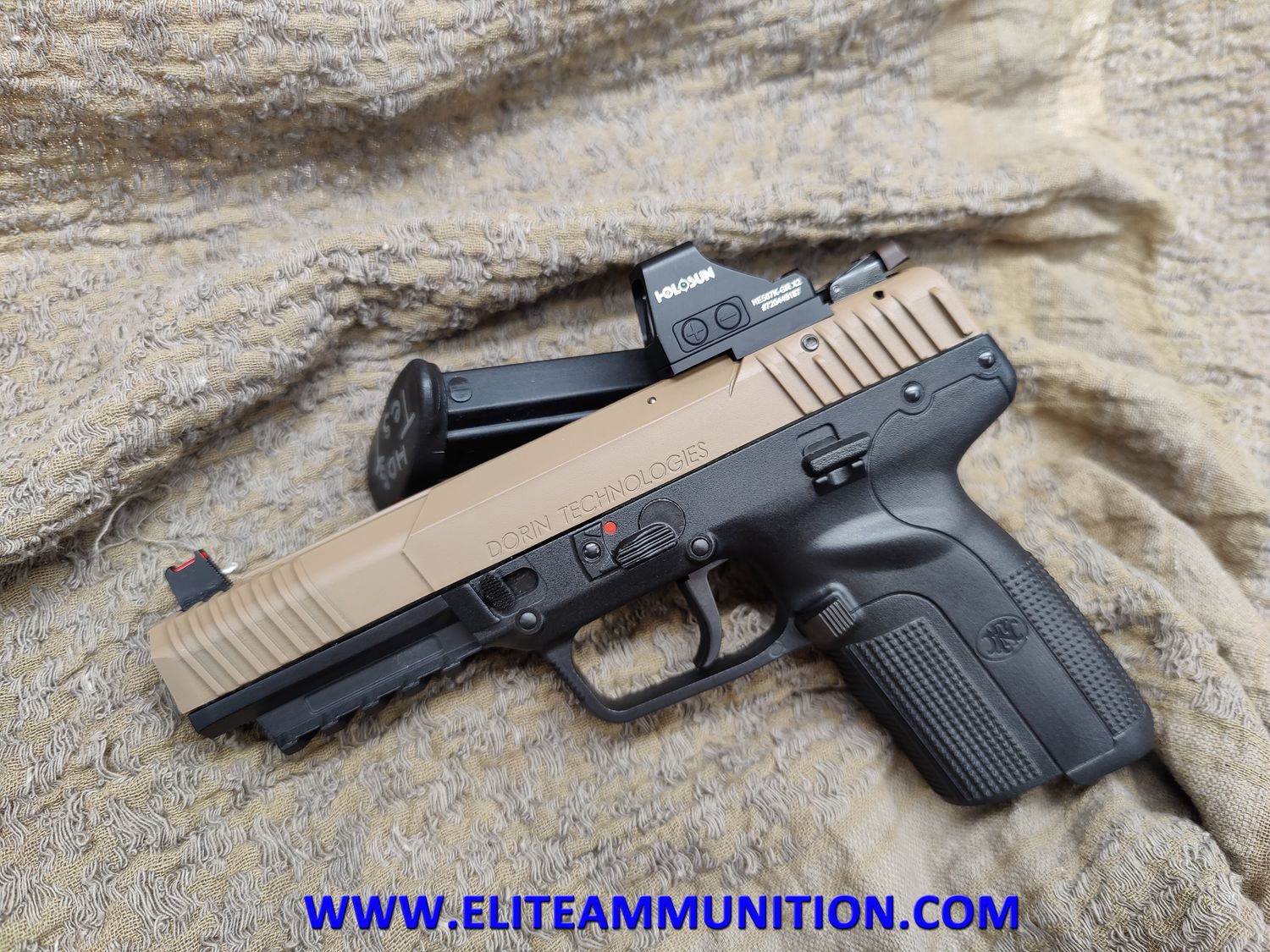 DT-CAOS | FN Five-seveN® MK2 Compatible Red Dot Mounting System by Dorin Technologies