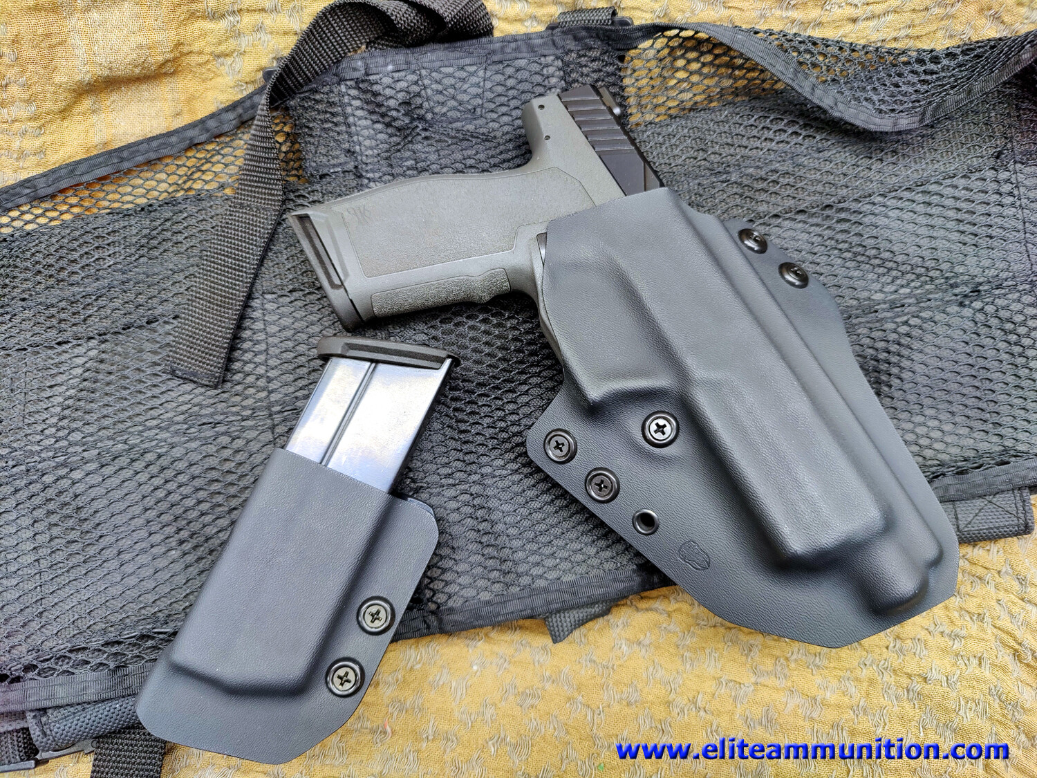 EA Red River Tactical PSA Rock Type I Holster V2  OWB or IWB  (Non-Light/Laser Bearing) Black
