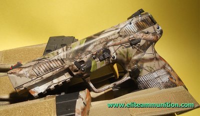 Cerakote &amp; Hydrographic Print  5.7x28mm Pistol Slide &amp; Frame