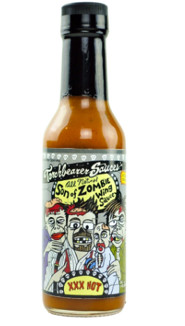 SON  OF  ZOMBIE WING SAUCE XXX HOT