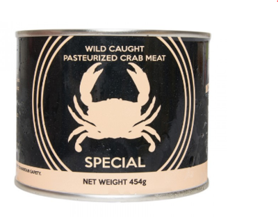 WILD CAUGHT PASTEURIZED CRAB MEAT