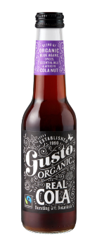 GUSTO ORGANIC REAL COLA - $4.90 PER BOTTLE