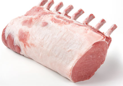 USA BONE IN PORK LOIN CHOPS - $2.80 PER 100 GMS