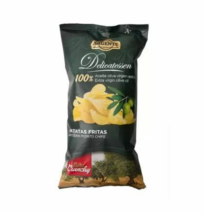 ARGENTE EXTRA VIRGIN OLIVE OIL EXTRA CRUNCHY POTATO CHIPS 160G