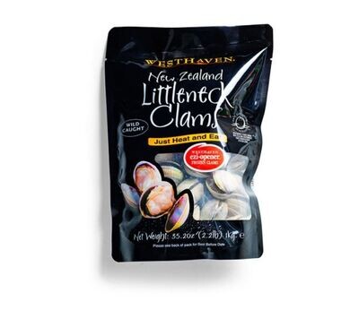 LITTLE NECK CLAMS - $23 PER PACK - NZL