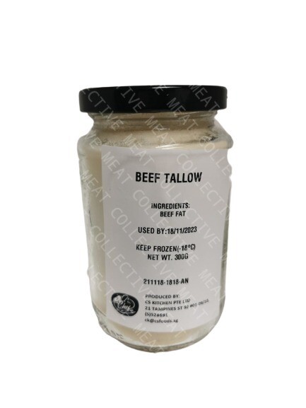 100% GRASSFED BEEF TALLOW- 300G