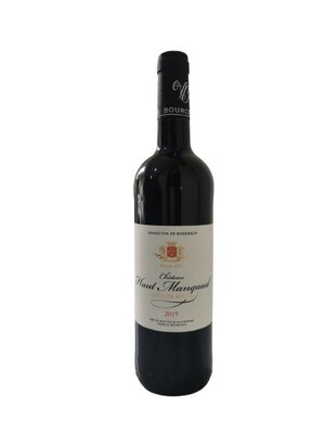 RED COTES DE BOURG, CHATEAU HAUT MANGAUD VIGNOBLE BOURCEAU 2021