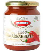 GRANORO ARRABBIATA SAUCE - 370 GMS