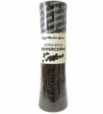 CHS BLACK PEPPERCORN TALL GRINDER -185G