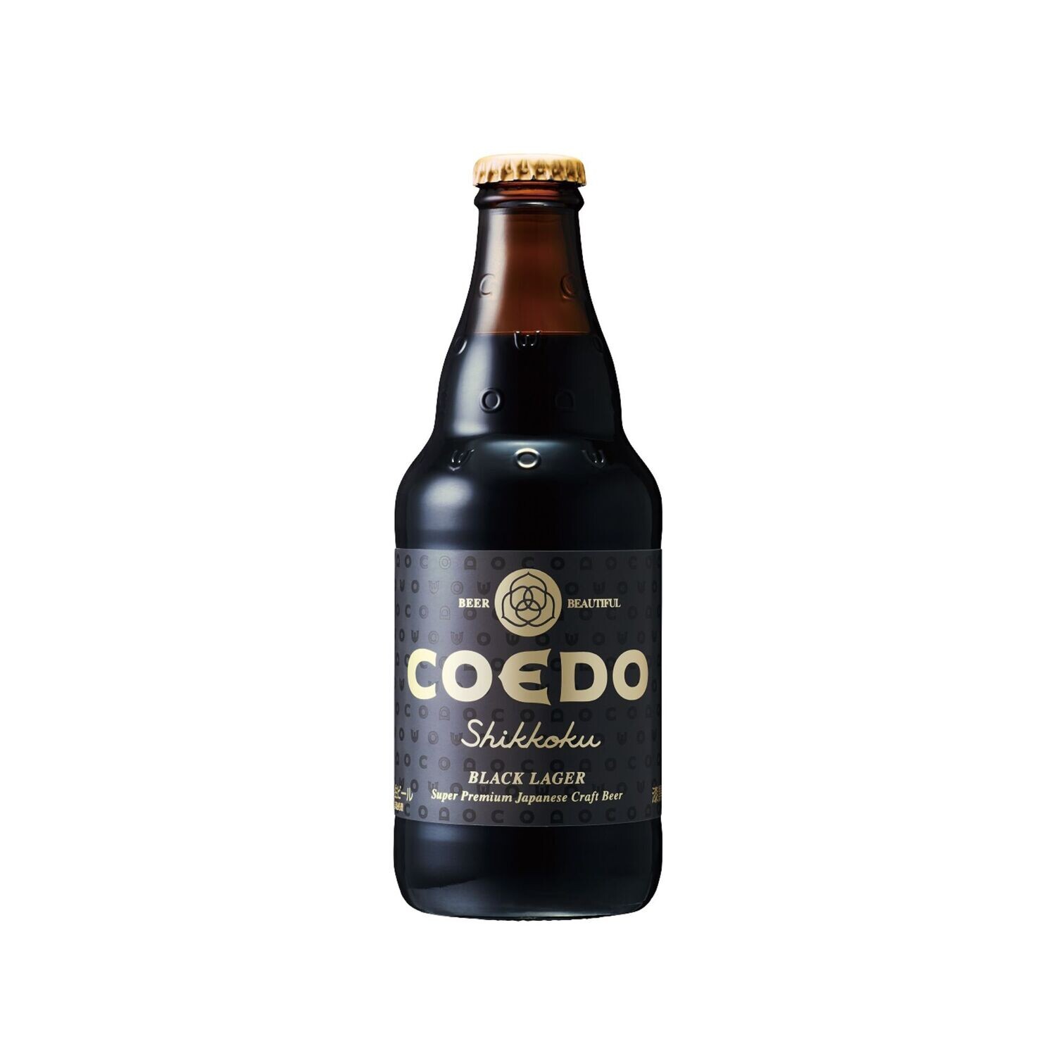 JAPANESE PREMIUM CRAFT BEER- COEDO SHIKKOKU BLACK LAGER, 333ML