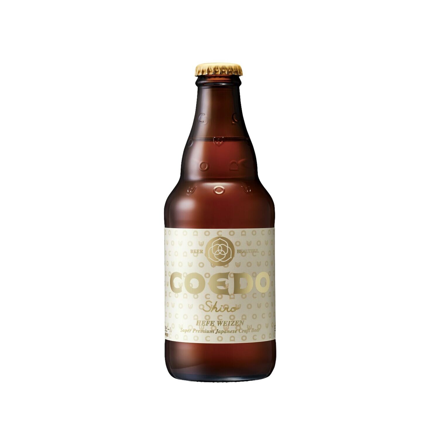 JAPANESE PREMIUM CRAFT BEER- COEDO SHIRO WHITE BEER HEFE WEIZEN, 333ML