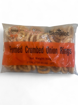 CRUMBED ONION RINGS - 908GM