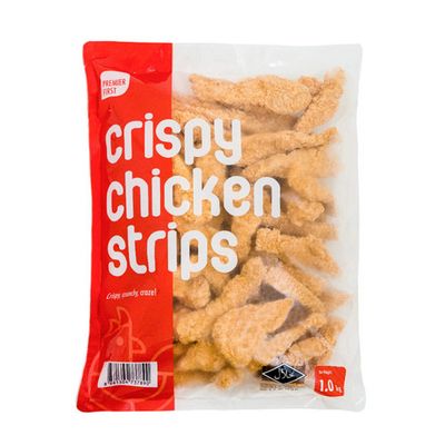 FROZEN CRISPY CHICKEN STRIPS 