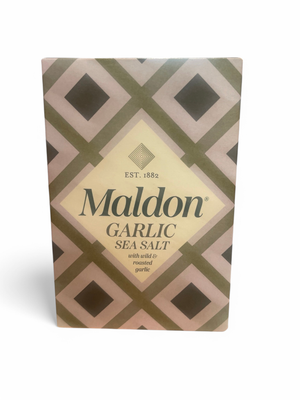 MALDON GARLIC SALT W WILD &amp; ROASTED GARLIC