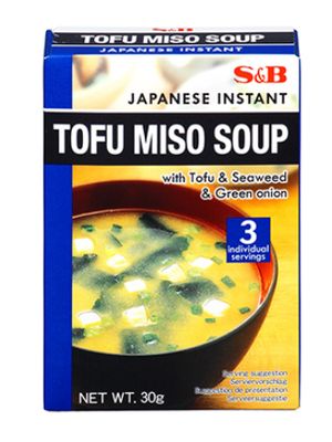 S&amp;B EX SOKUSEKI TOFU MISOSHIRU - 30 GMS