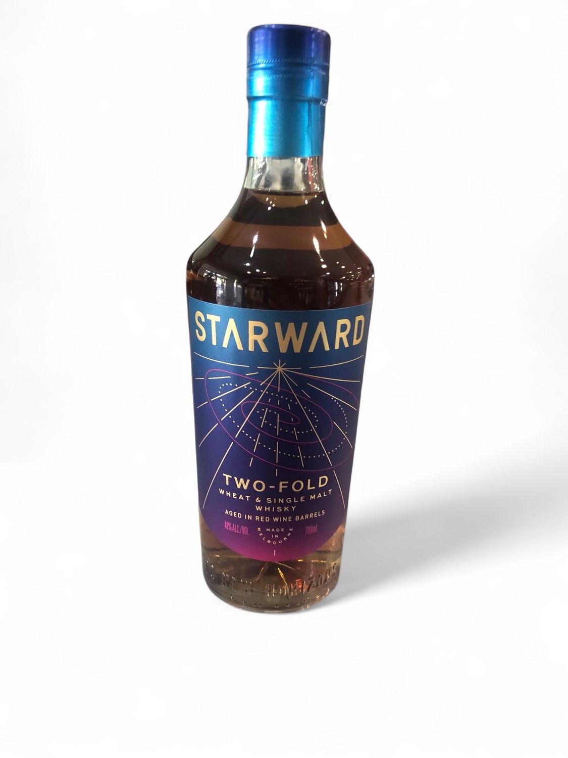 STARWARD TWO FOLD DOUBLE GRAIN AUSTRALIAN WHISKY STARWARD TWO FOLD DOUBLE GRAIN AUSTRALIAN WHISKY