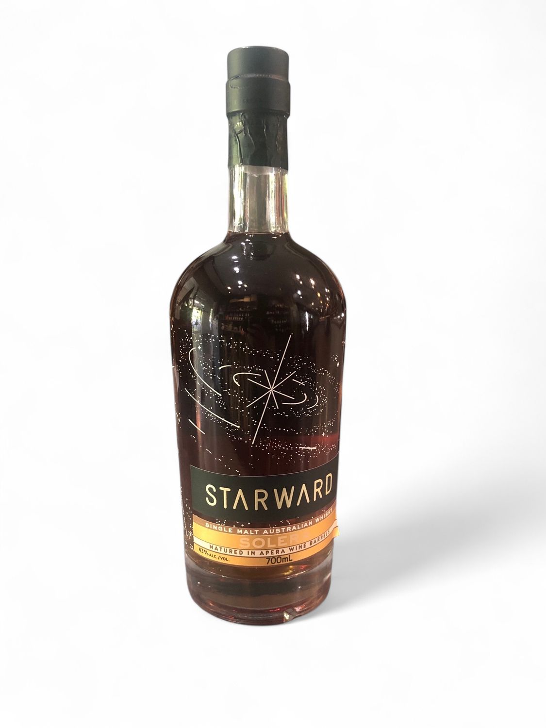 STARWARD SOLERA SINGLE MALT AUSTRALIAN WHISKY  STARWARD SOLERA SINGLE MALT AUSTRALIAN WHISKY