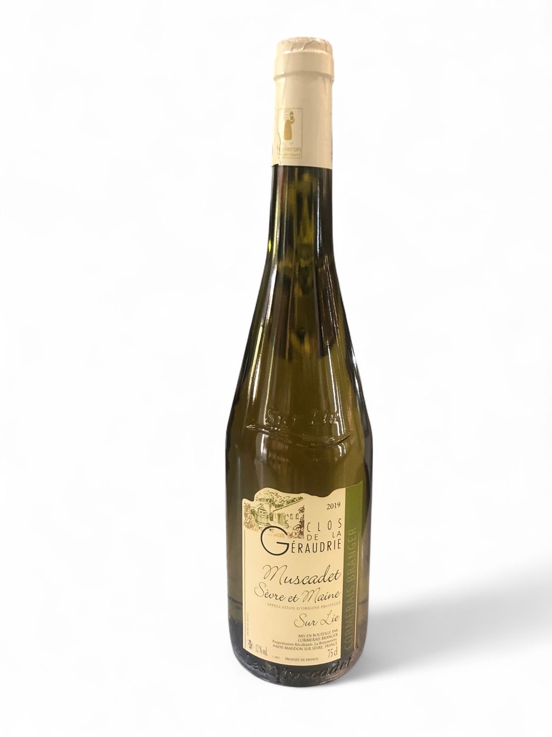 CLOS DE LA GERAUDERIE, MUSCADET SEVRE ET CLOS DE LA GERAUDERIE, MUSCADET SEVRE ET