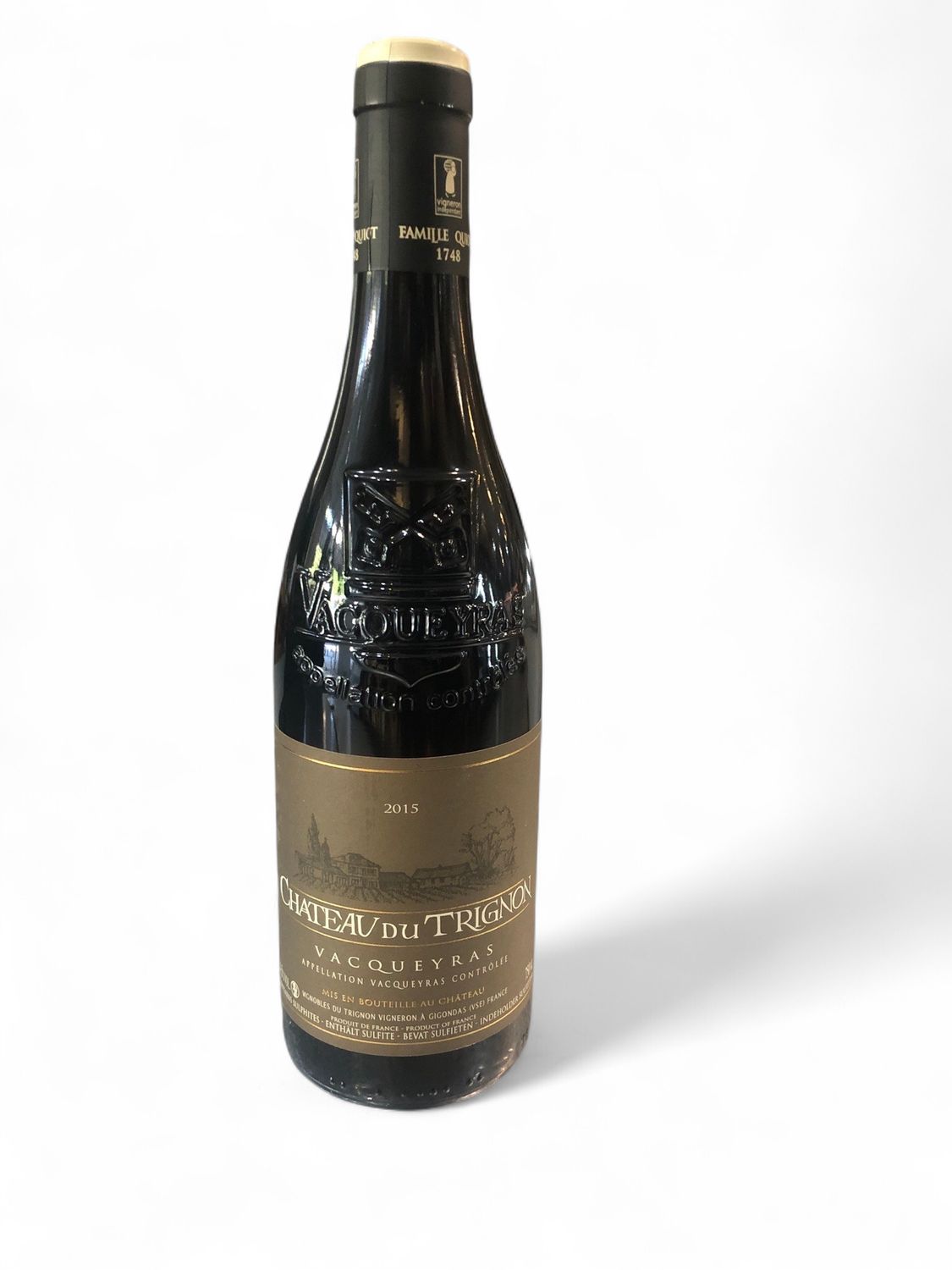 RED VACQUEURAS, CHATEAU DU TRIGNON 2015 RED VACQUEURAS, CHATEAU DU TRIGNON 2015