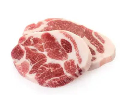 BERKSHIRE PORK (KUROBUTA) COLLAR - USA - $5.00 PER 100 GMS BERKSHIRE PORK (KUROBUTA) COLLAR - USA - $5.00 PER 100 GMS