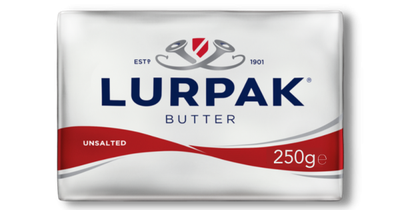 LURPAK DANISH BUTTER UNSALTED - $5.50