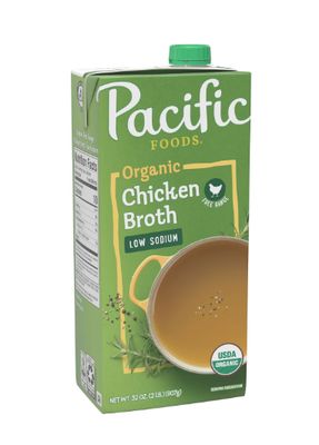 ORGANIC FOODS CHICKEN BROTH LOW SODIUM
