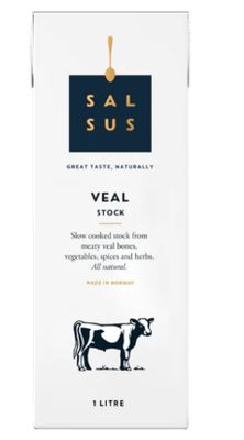 SALSUS VEAL STOCK - NORWAY - 1 LITRE SALSUS VEAL STOCK - NORWAY - 1 LITRE
