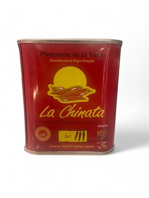 LA CHINATA - HOT SMOKED PAPRIKA POWDER LA CHINATA - HOT SMOKED PAPRIKA POWDER