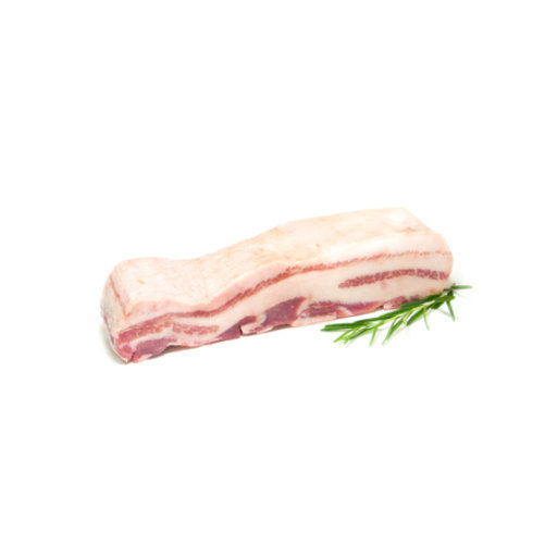 BERKSHIRE PORK (KUROBUTA) BELLY SKINLESS - USA - $5.00 PER 100 GMS