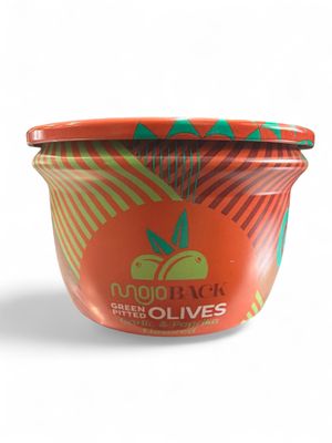 THE COOLIVES PITTED GREEN OLIVES - GARLIC & PAPRIKA FLAVOURED THE COOLIVES PITTED GREEN OLIVES - GARLIC & PAPRIKA FLAVOURED