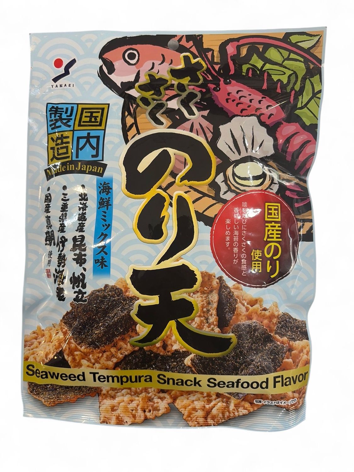 YAMAEI SAKU JAPANESE SEAWEED TEMPURA SNACK SEAFOOD YAMAEI SAKU JAPANESE SEAWEED TEMPURA SNACK SEAFOOD