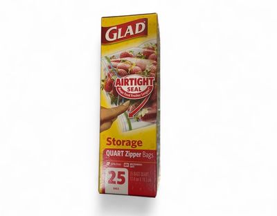 GLAD STORAGE BAG (25 bags)