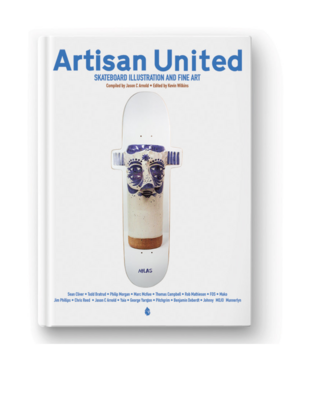 Santa Cruz Artisan United Skateboard Illustration and Fine Art Book