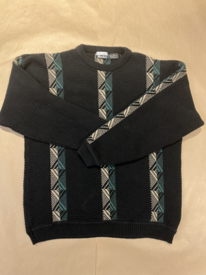 Stanley Blacker Cotton Knit Sweater