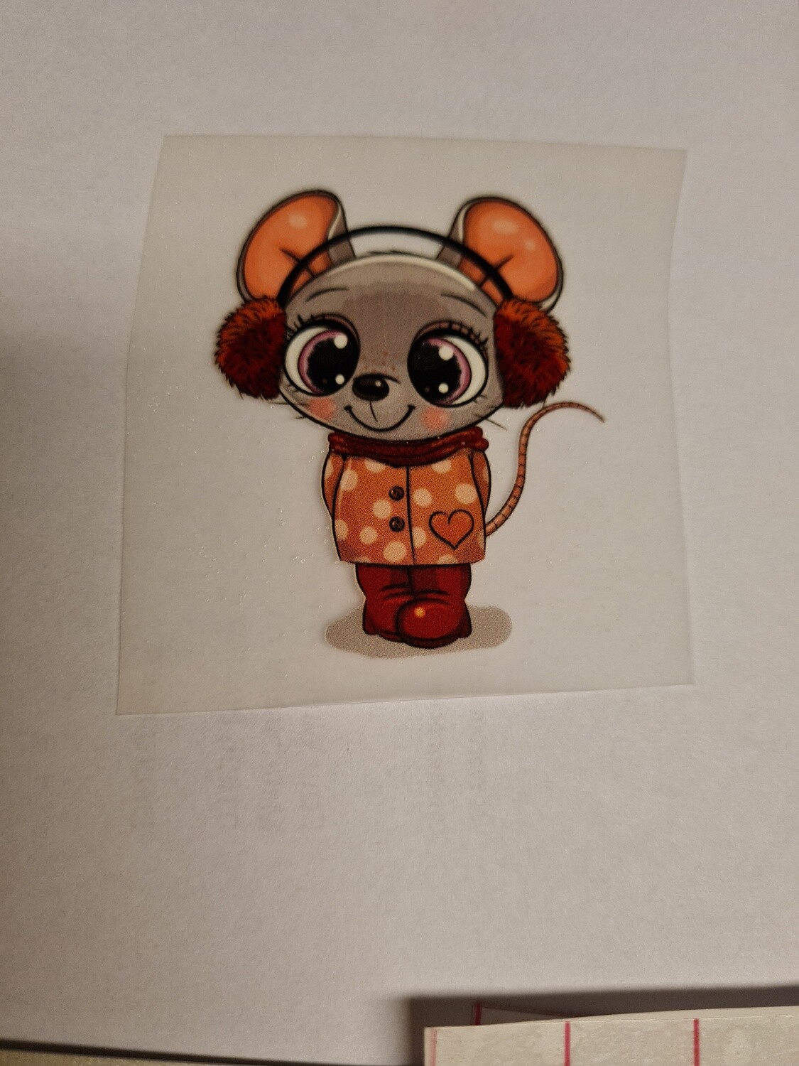 Applikation Maus Aufbügler