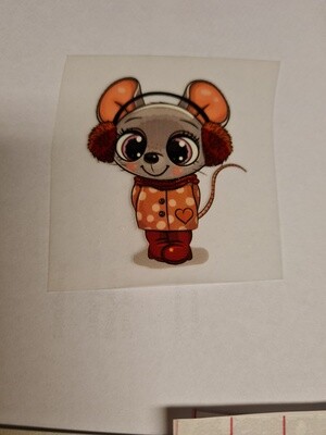 Applikation Maus Aufbügler