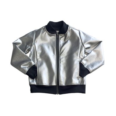 Bomberjack SHARON Zilver Metallic Bomberjack SHARON Zilver Metallic