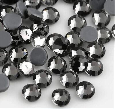 250 Gross Hotfix Black Diamond Rhinestones 