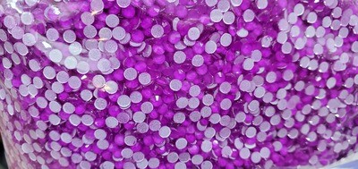 250 Gross Hotfix NEON Purple Rhinestones