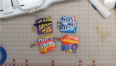 Zipper Pouch for Snack Bag
