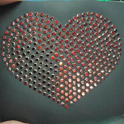 250 Gross Metalites Gold Siam Hotfix Rhinestones