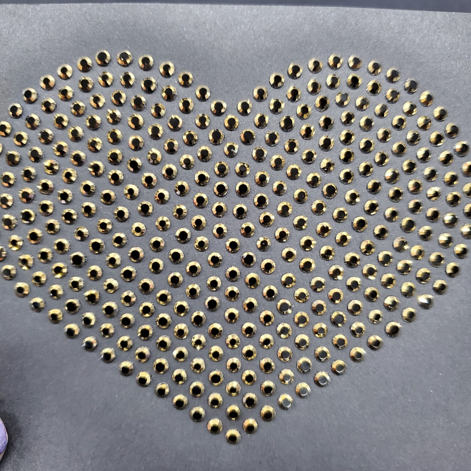 250 Gross Metalites Gold Black Hotfix Rhinestones