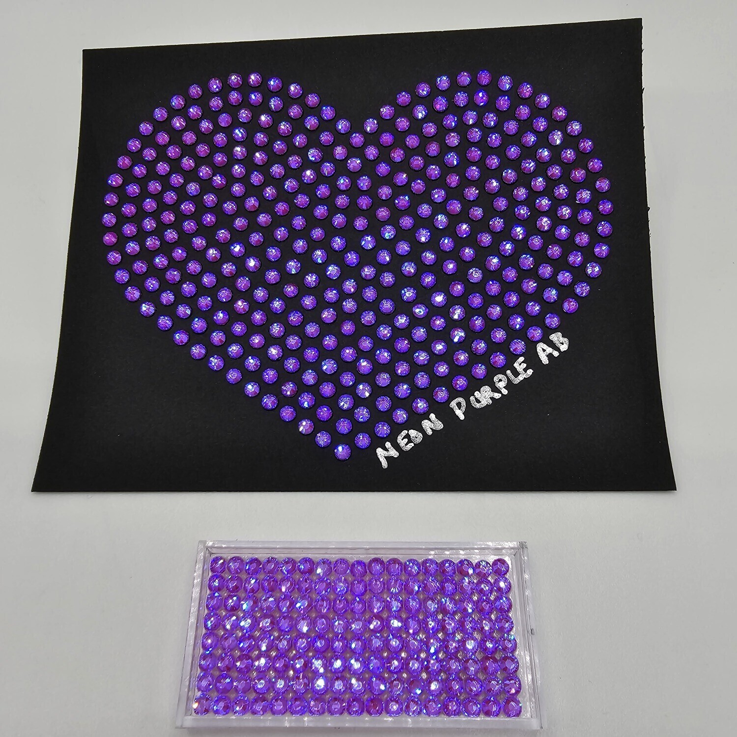 250 Gross Hotfix NEON Purple AB Rhinestones