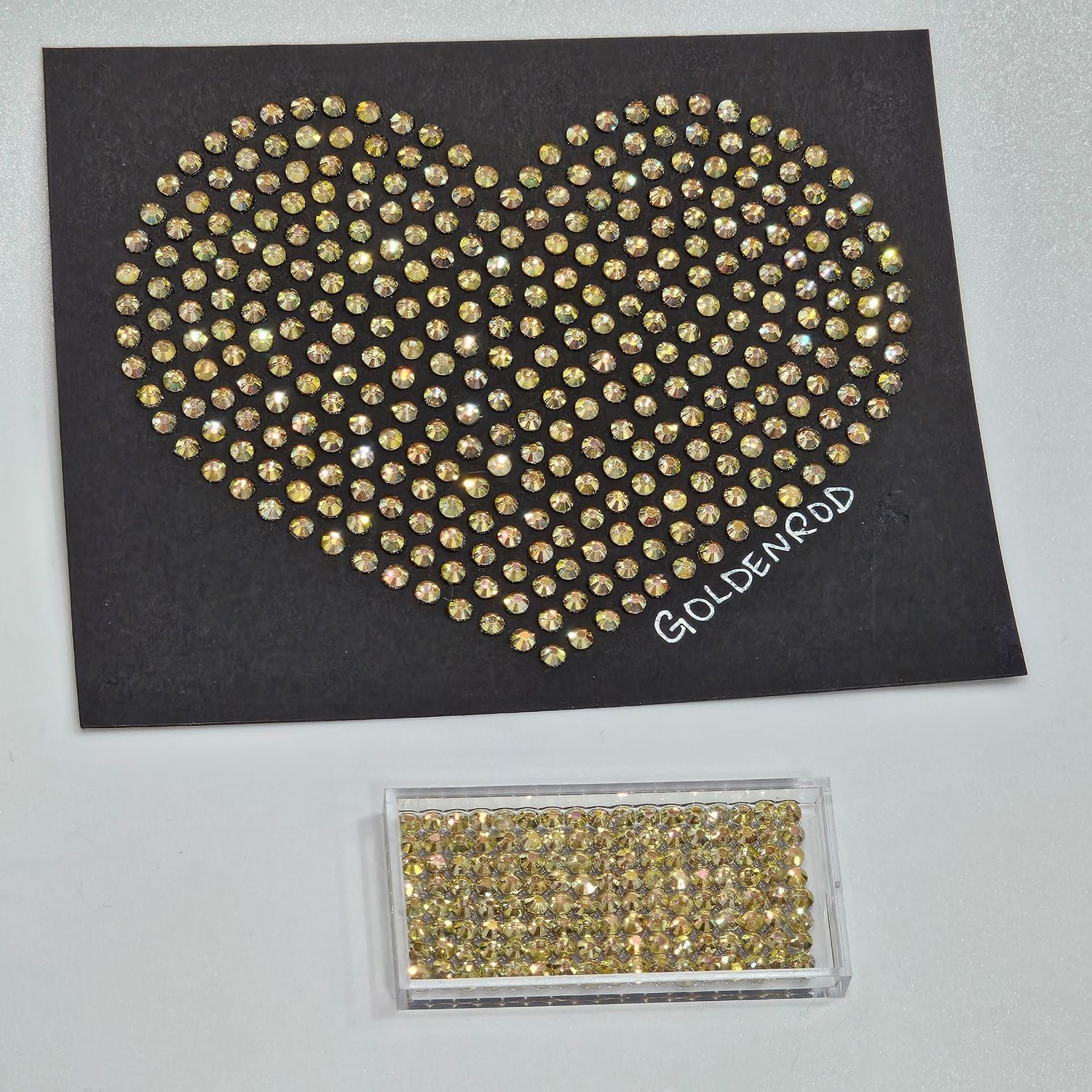 250 Gross Hotfix Goldenrod Rhinestones
