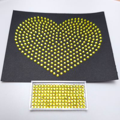 250 Gross Hotfix Royal Citrine Rhinestones