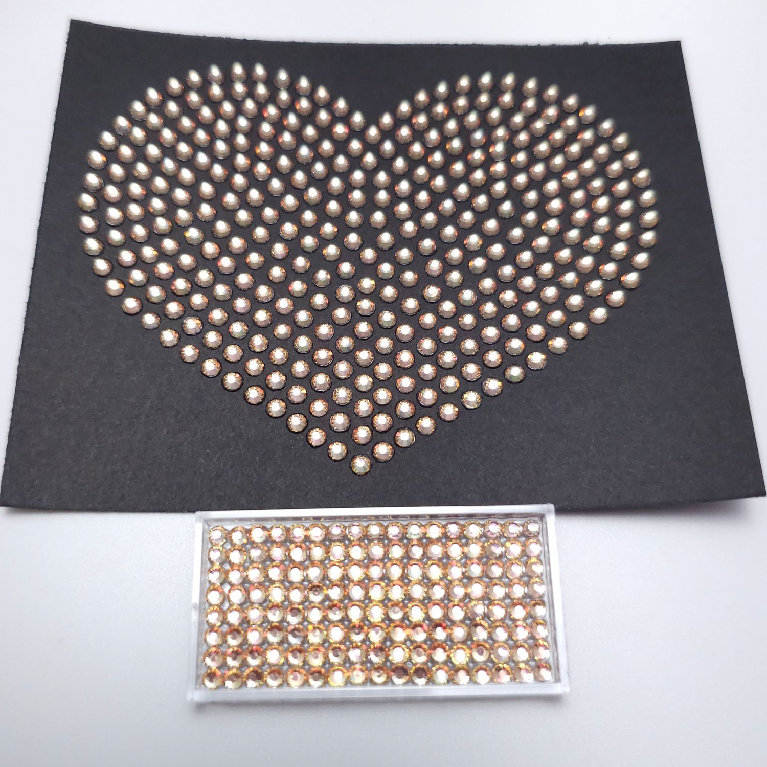 250 Gross Hotfix Royal Champagne Rhinestones