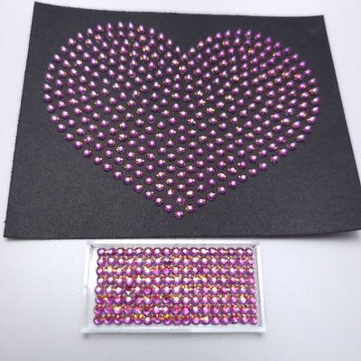 250 Gross Hotfix Royal Rose Rhinestones