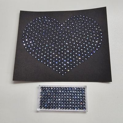 250 Gross Hotfix Blue Diamond Rhinestones