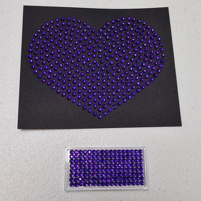 250 Gross Hotfix Indigo Rhinestones