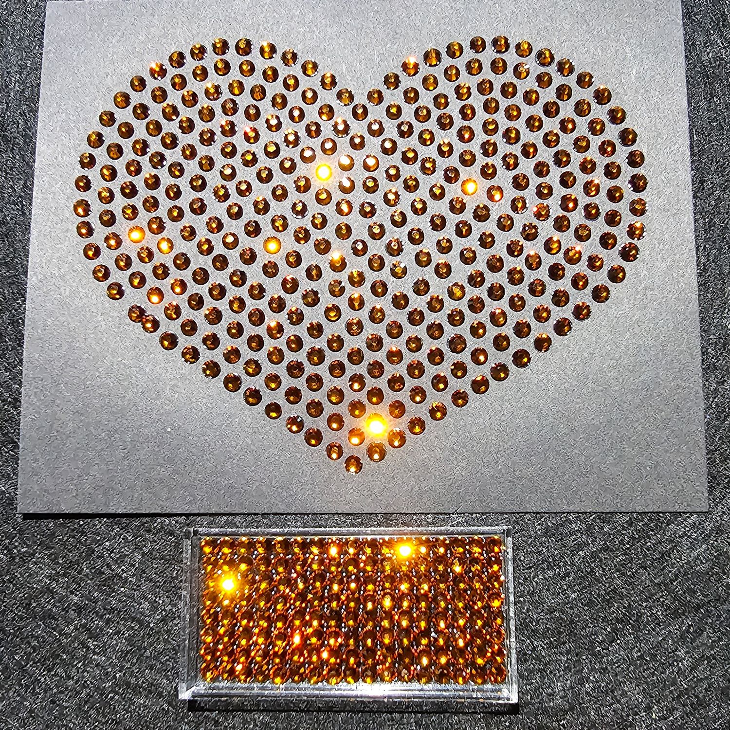 250 Gross Hotfix ICY Mocca Rhinestones